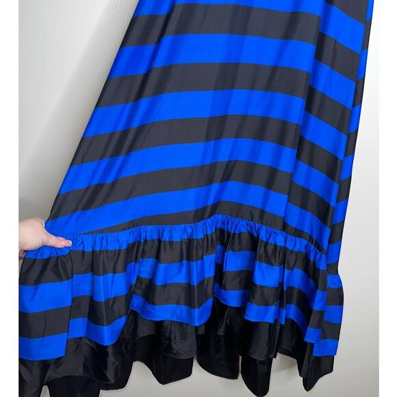 Alice + Olivia NWT Jovie Halter Neck High Low Maxi Dress Big Bow Size Small - Picture 7 of 11